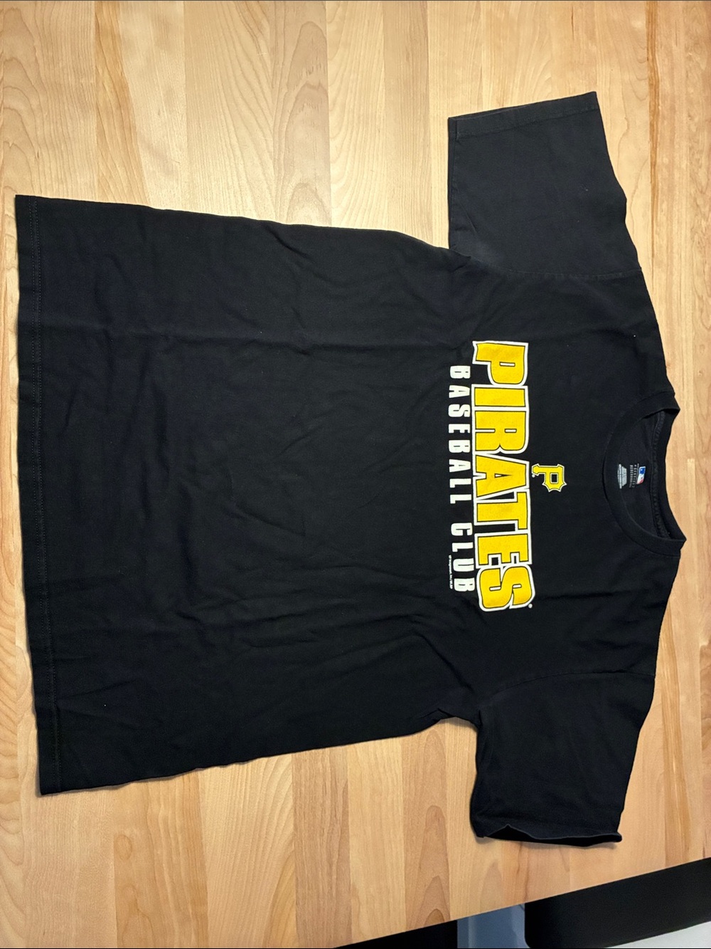 Pittsburgh Pirates Black Short Sleeve Graphic Tee